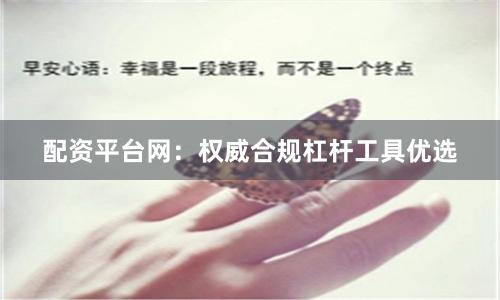 配资平台网：权威合规杠杆工具优选